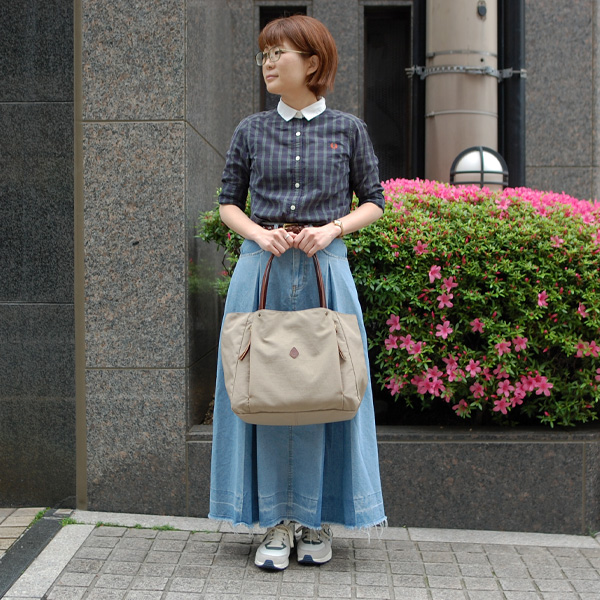 LALI 2WAY FRONT POCKET TOTE | ONLINE STORE | CLEDRAN （クレドラン） オフィシャルサイト