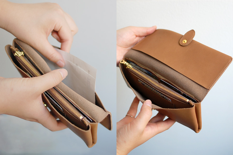 HEURE FLAP LONG WALLET